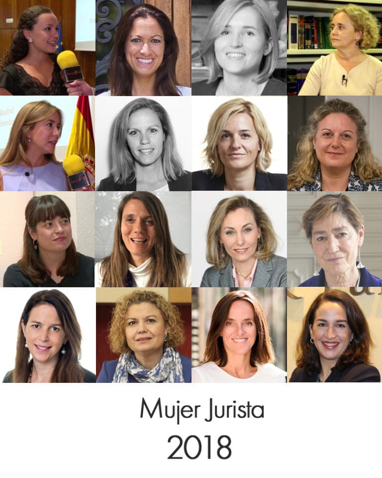 Candidatas a Mujer Jurista de 2018