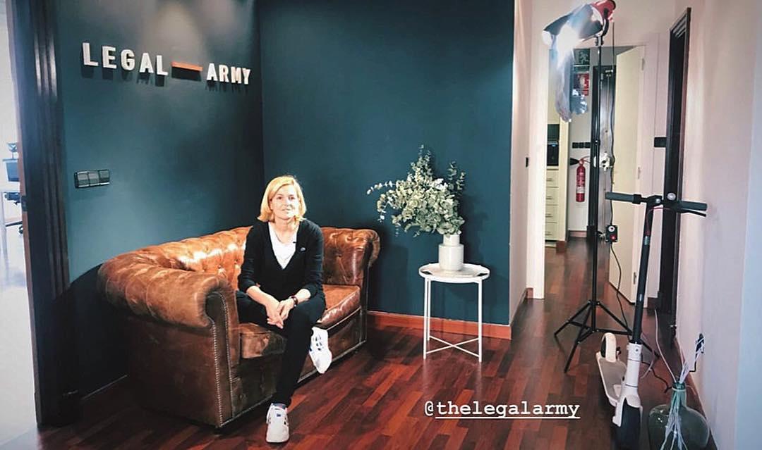 Hoy en Legal Army, entrevista a nuestra Fundadora Natalia Martos por Innovadorastic