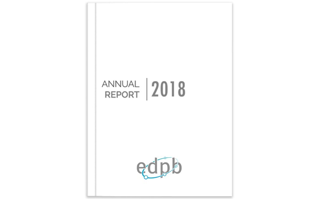 El Comité Europeo de Protección de Datos publica su informe anual 2018.