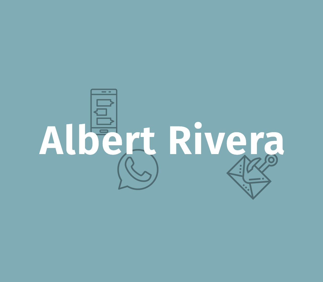 El WhatsApp de Albert Rivera, hackeado por un ataque de “phishing”.