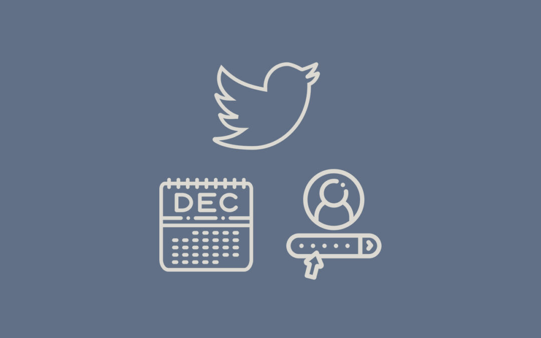 Twitter comenzará a eliminar en diciembre cuentas inactivas desde hace más de seis meses.