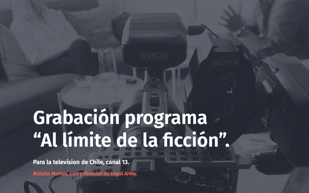 Grabación para la televisión nacional de Chile, canal 13. Programa «Al límite de la ficción».
