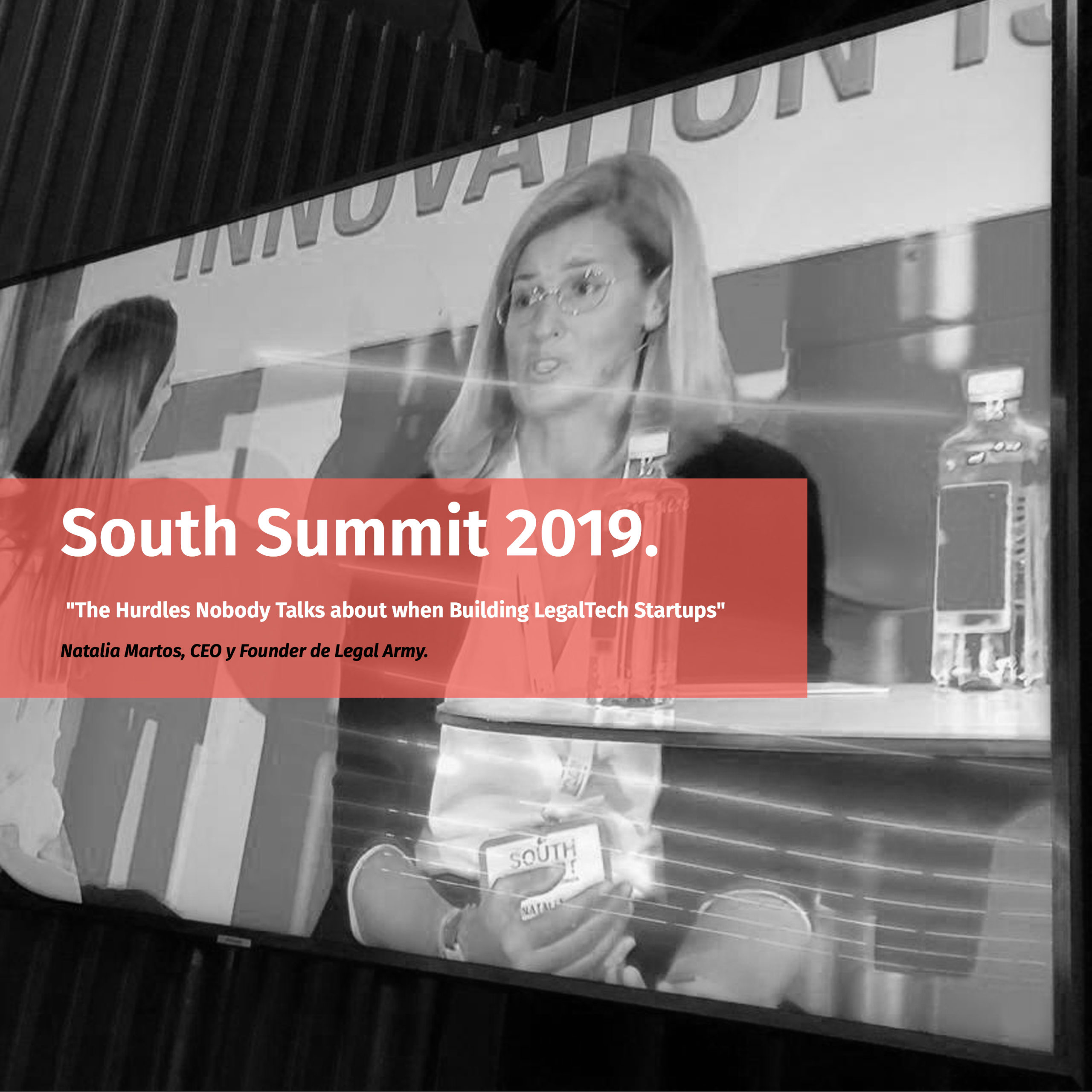 Legal Army en el South Summit 2019.