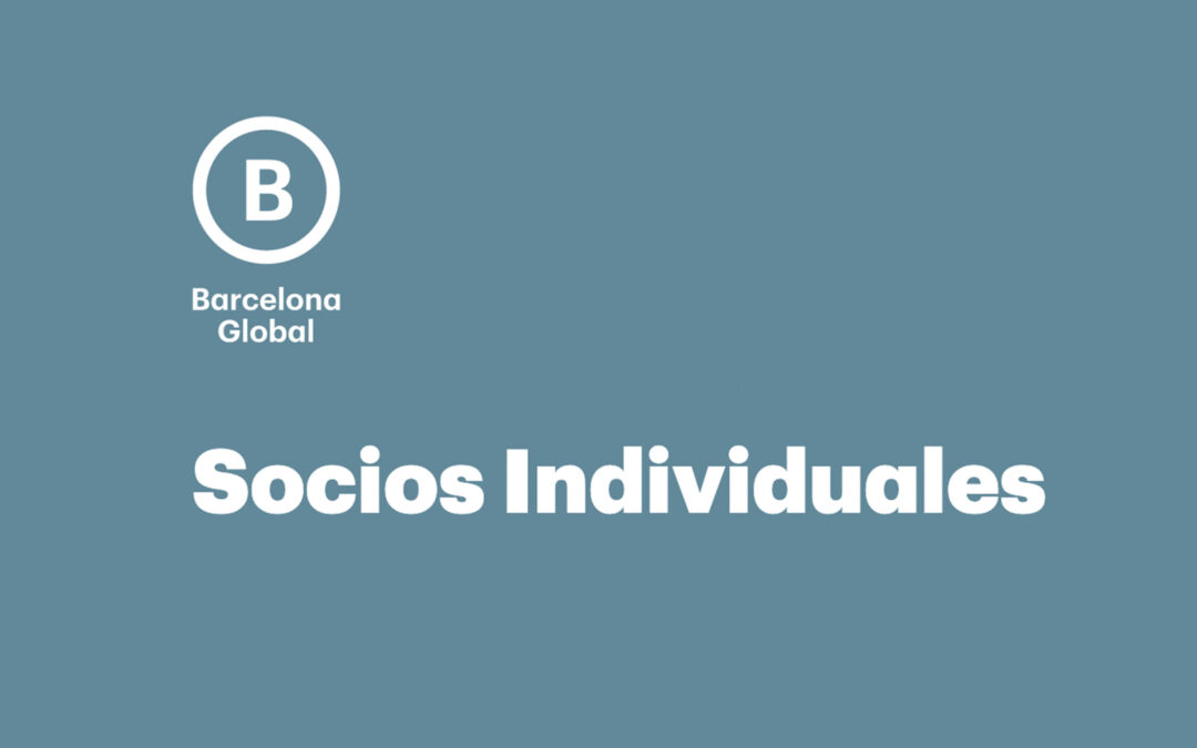 Somos miembros de Barcelona Global.