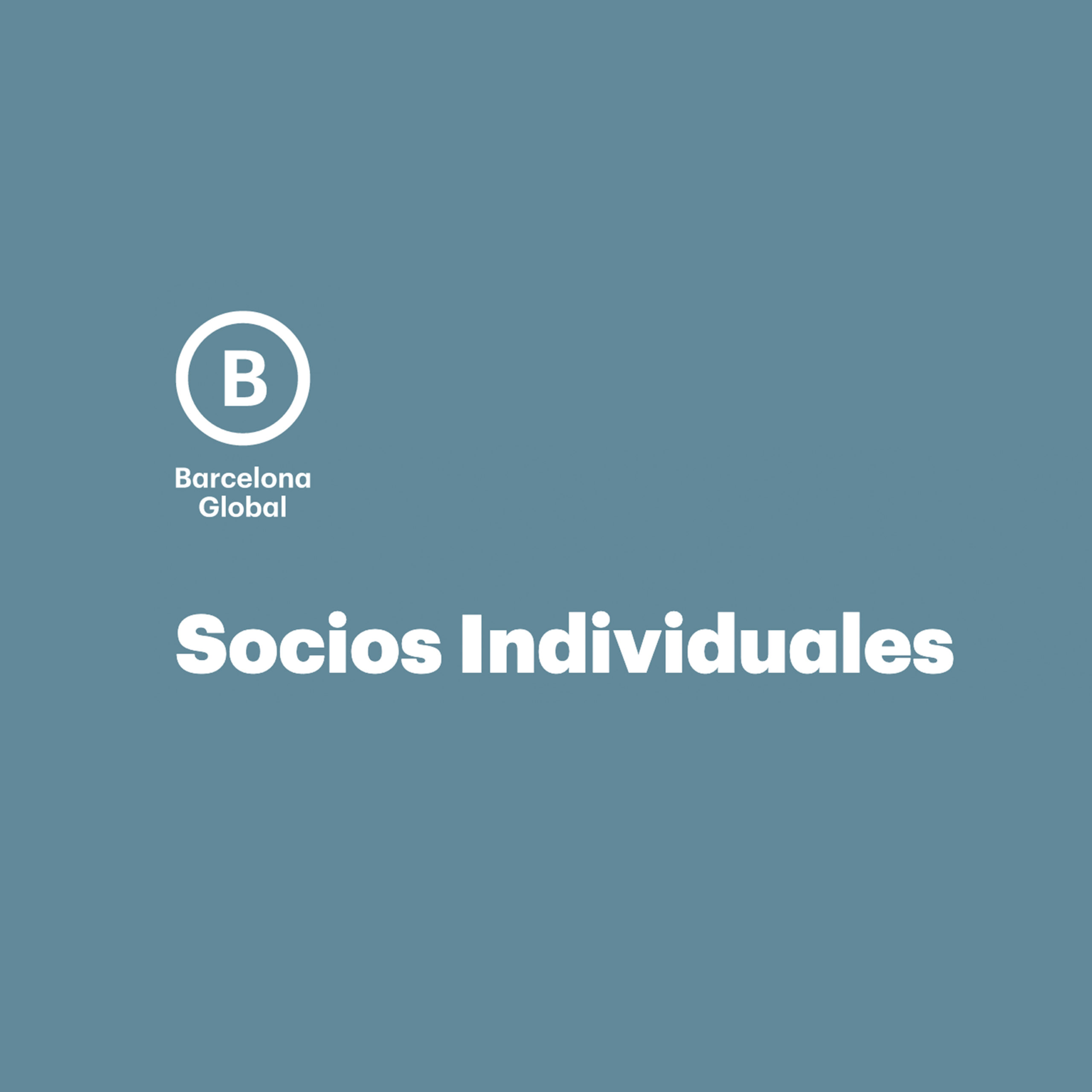 Somos miembros de Barcelona Global.
