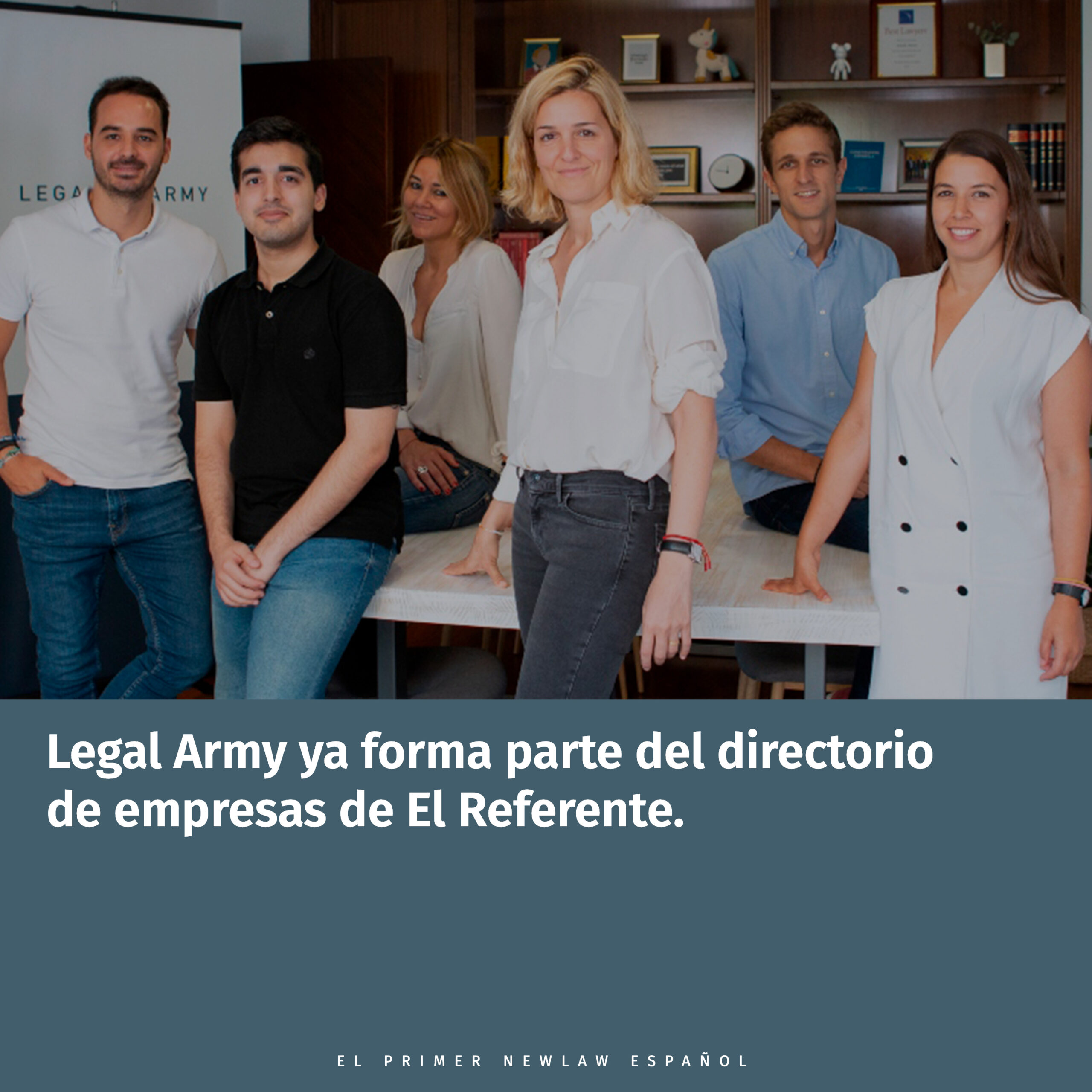 Legal Army ya forma parte del directorio de empresas de El Referente.