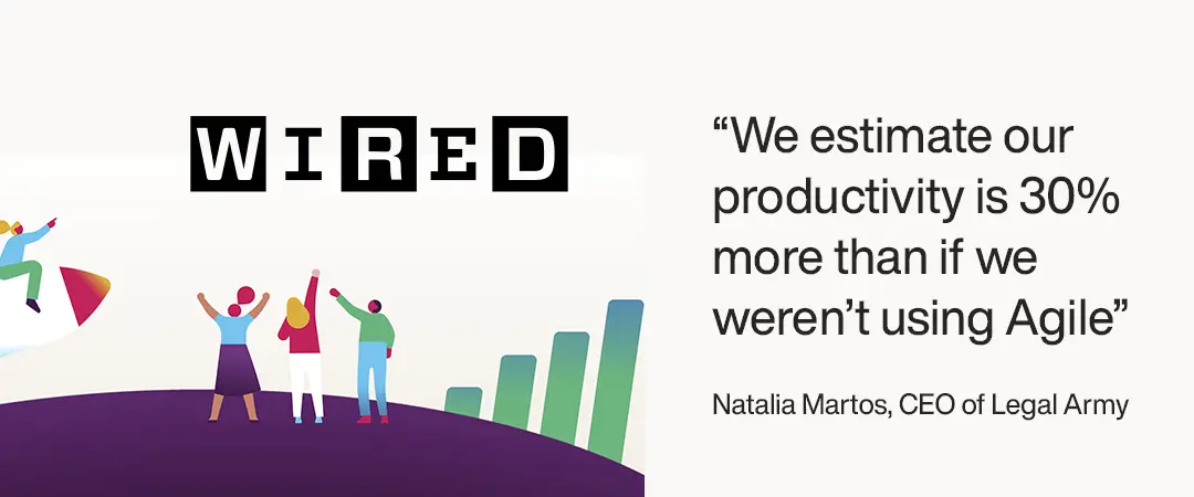 WIRED Legal Army: «Estimamos que nuestra productividad es un 30% mayor gracias a la implementación de la metodología Agile» Natalia Martos
